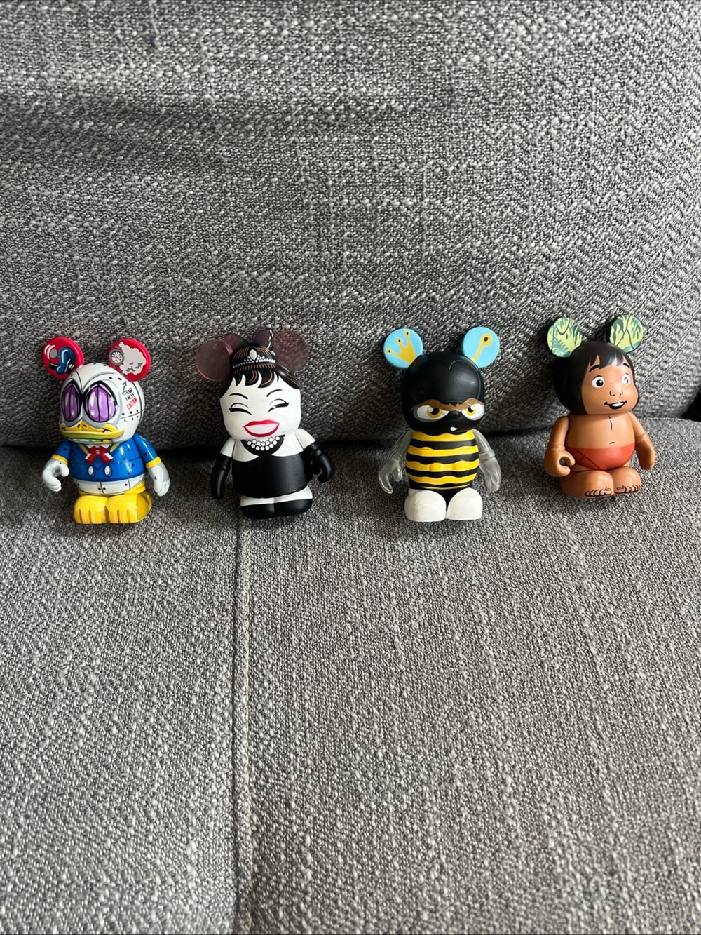 Collectible Kids Toy Figure Set - Multicolor Vinyl Characters